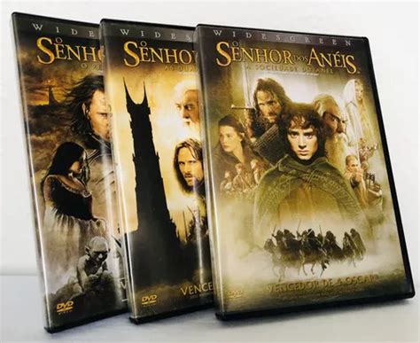 O Senhor Dos An Is Trilogia Completa Dvds Parcelamento Sem Juros