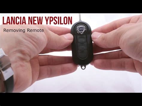 Sostituire Batteria Chiave Lancia Ypsilon Nuova Motori E Fai Da Te