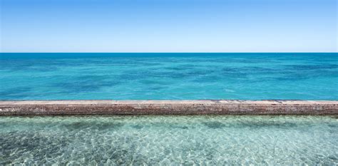 Grey concrete sea dock, colour , sea, Pacific Ocean, blue HD wallpaper ...