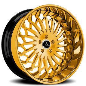 22 Staggered Artis Forged Wheels Kokomo Rose Gold Rims ATF082 8