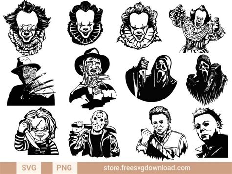 Horror Movie SVG Bundle 2 (FSD-J20) - Store Free SVG Download