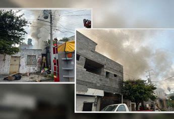 Casa Se Incendia En La Colonia Moderna En Monterrey Grupo Milenio