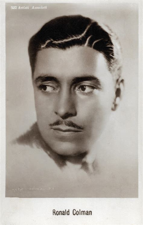 Ronald Colman Italian Postcard By G B Falci Editore Mila Flickr