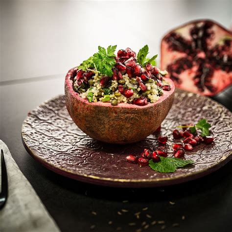 Couscous Linsen Salat Mit Petersilie Und Granatapfel Rezept HOFER