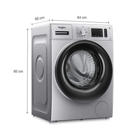 Whirlpool 8 Kg Inverter LED+Touch Front Loading Fully Automatic Washing ...