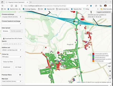 Openreach Map Chiseldon Parish Council