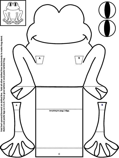 Printable frog puppet – Artofit