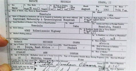 Obama Releases Long Form Birth Certificate CBS Detroit