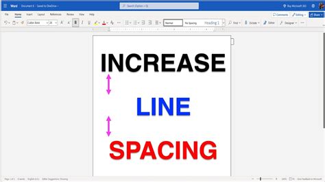 How To Change Line Spacing In Word Online Youtube