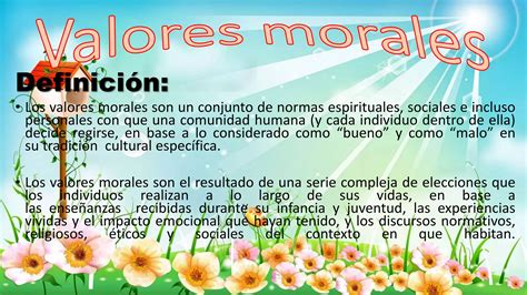 Valores Morales Ppt