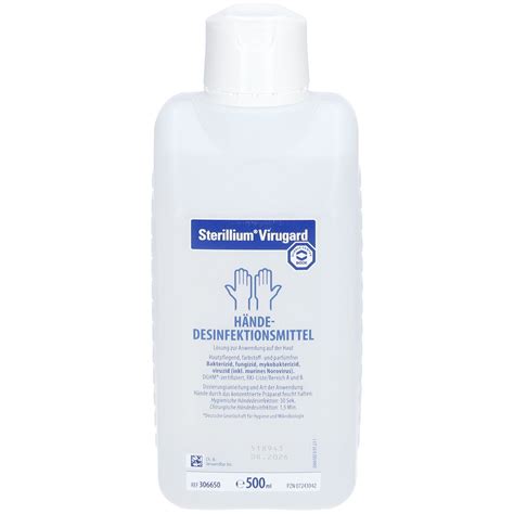 Sterillium Virugard 500 Ml Shop Apotheke