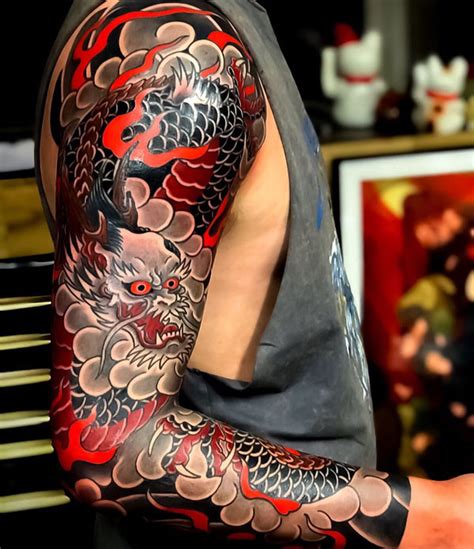 A Guide To Japanese Dragon Tattoos With Meaning And Ideas