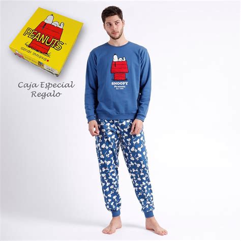 Pijama Hombre Algod N Snoopy Admas