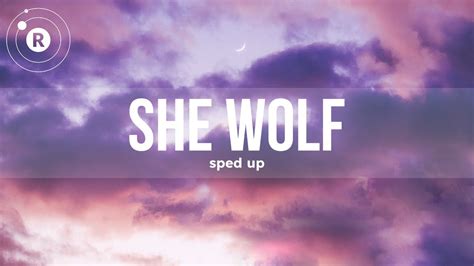 Shakira She Wolf Sped Up YouTube