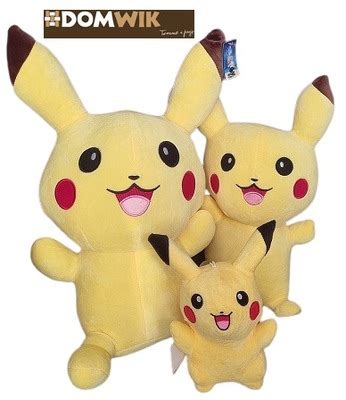 DUŻA MASKOTKA PIKACZU POKEMON PRZYTULANKA 60 CM 12173901220