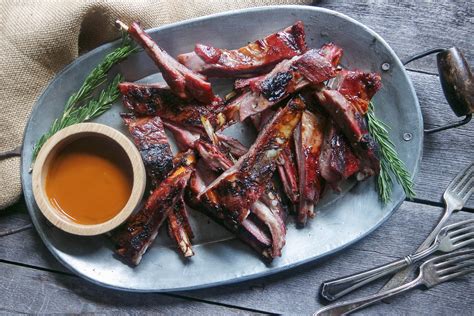 Garlic And Rosemary Grilled Lamb Ribs Recipe Jess Pryles