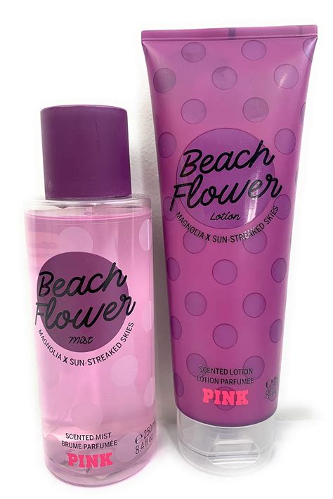 Victorias Secret Victoriaas Secret Pink Beach Flower Body Mist And