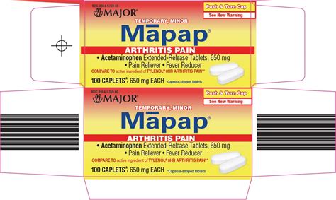 Buy Acetaminophen Mapap Arthritis Pain 650 Mg1 From Gnh India At The