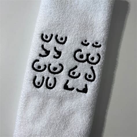 Boob Towel Etsy