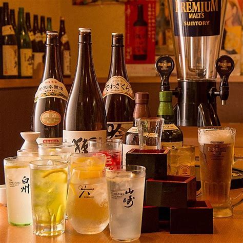 旬の鮮魚と日本酒 作 ‐ザク‐ メニュー：豊富な飲み物 楽天ぐるなび