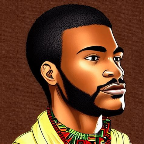 Handsome African American King · Creative Fabrica