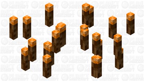 Floating Torches Minecraft Mob Skin