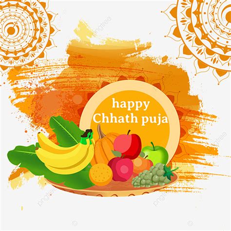 Happy Chhath Puja Png Picture Hand Drawn Happy Chhath Puja Festival