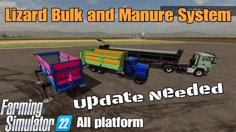 Lizard Bulk And Manure System FS22 Mod For All Platforms YouTube