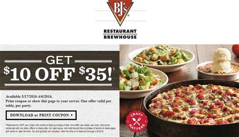 BJs Restaurant June 2021 Coupons and Promo Codes 🛒