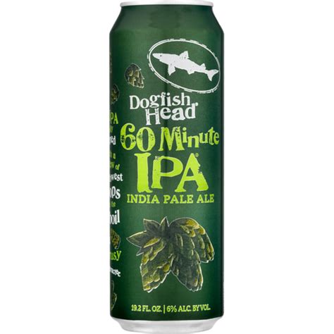 Dogfish Head Brewery 60 Minute Ipa Beer 192 Fl Oz Instacart