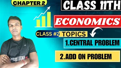 CLASS 11th ECONOMICS MICROECONOMICS CHAPTER 2 CENTRAL PROBLEM