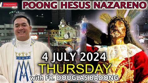 LIVE Quiapo Church Online Mass Today 4 JULY 2024 THURSDAY YouTube