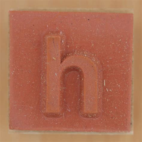 Rubber Stamp Letter H Leo Reynolds Flickr