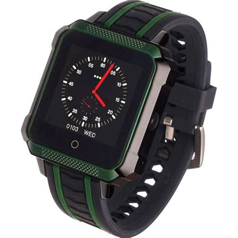 Zegarek SmartWatch Z Pulsoksymetrem Rubicon RNCE83 Zielony Zielone