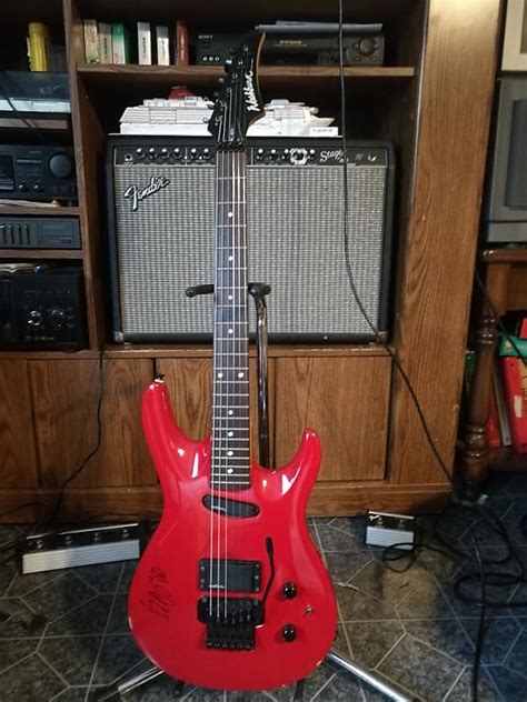 Washburn Kc V Chicago Series Zappa Signature Red Reverb