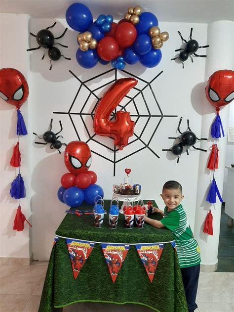 Pin De Ingrid Moises En Fiesta Spiderman En 2022 Fiesta De Spiderman