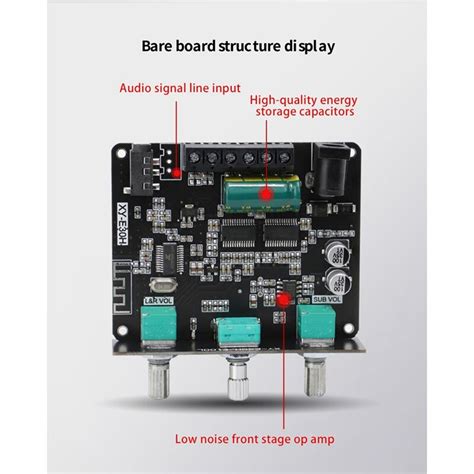 Xy E H Channel Bluetooth Audio Power Amplifier Board Module