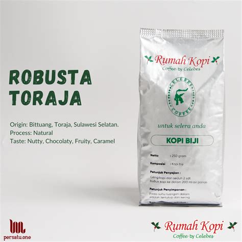 Jual CELEBES COFFEE Kopi Robusta Toraja Bubuk Biji Espresso Shopee