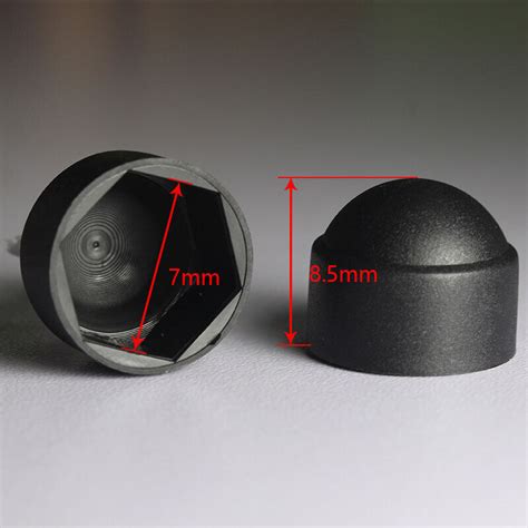 Pcs Plastic Dome Bolt Nut Protection Caps Cover Hex Hexagon Dustproof