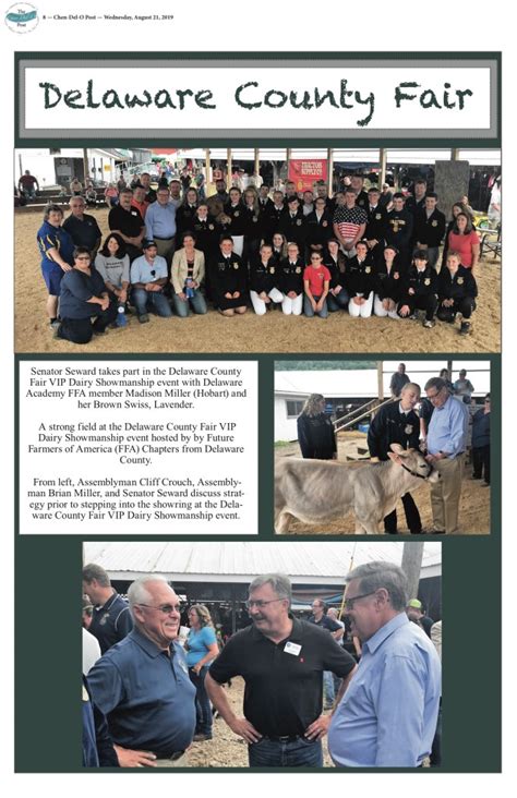 check   delaware county fair    weeks paper chen