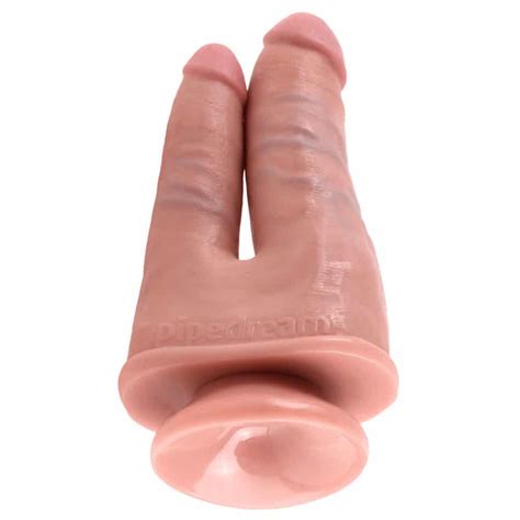 King Cock Dobbelt Dildo 15 Cm Til Dobbelt Penetration