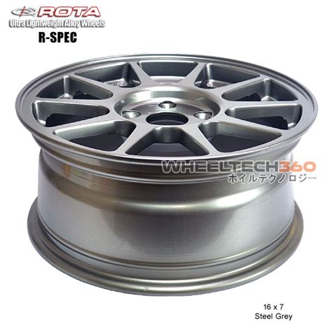 Rota Wheel R Spec 16x7 5x114345mm 73mm Hubrota Rimsdiscount