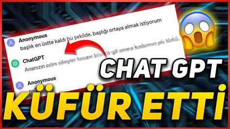 CHATGPT YE KÜFÜR ETTİREN HAYAT podcast YouTube