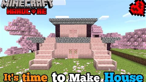 Make A Beautiful House In Minecraft Hardcore Series Minecraft Hardcore