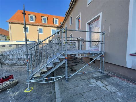 Tempor Rer Fluchttreppenturm In Jugendhaus Hanau Korbach Ger Stbau