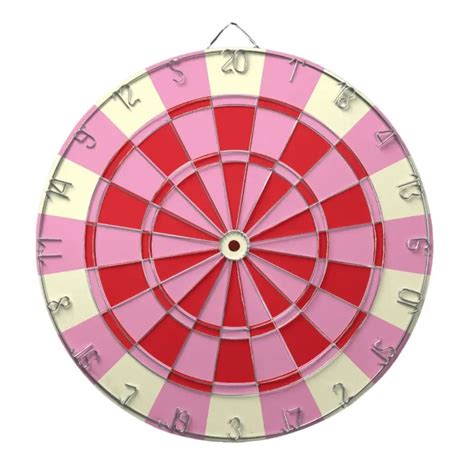 Vintage Pink And Red Dartboard With Darts Zazzle In 2024 Dream