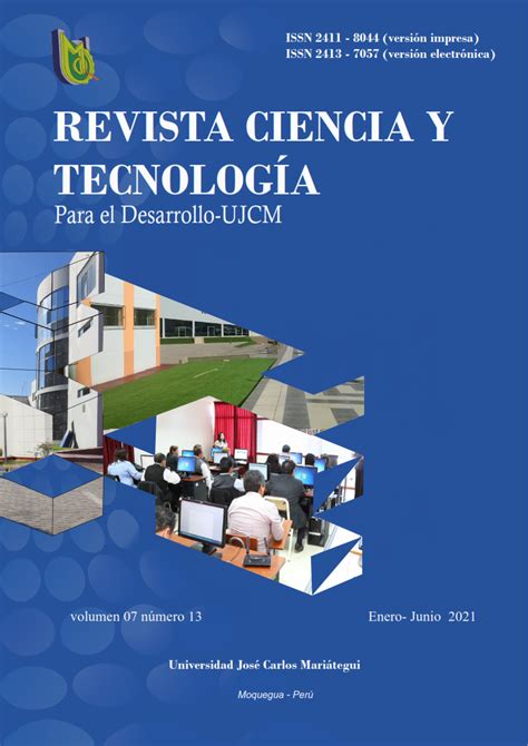 Vol 7 Núm 13 2021 REVISTA CIENCIA Y TECNOLOGÍA Para el Desarrollo