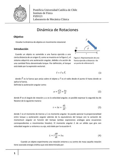 Pdf Din Mica De Rotaciones Fisica Uc Clfisica Uc Cl Images