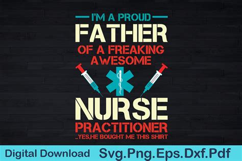 Freaking Awesom Nurse Svg Typography Graphic By Craftpioneer · Creative