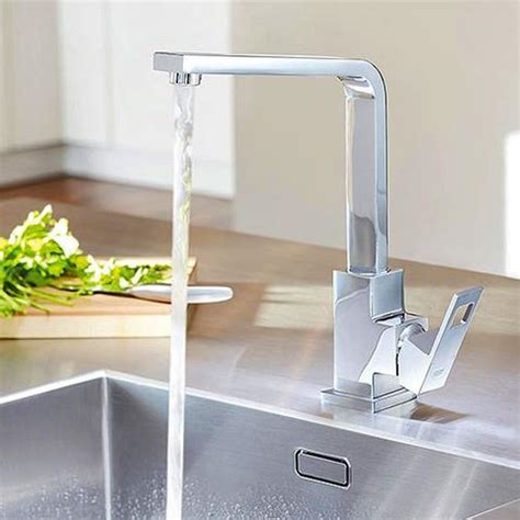 Grohe Eurocube High Basin Mixer Long Spout Eurocube South Africa